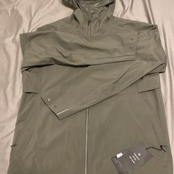 Lululemon Waterproof Full Zip Rain Jacket Medium ROVR #y31