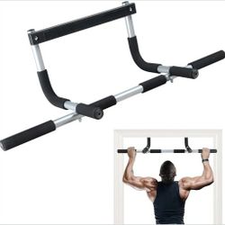 leikefitness Pull-Up Bar For Door Frame Adjustable Portable Upper Body Fitness