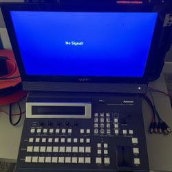 Video Switcher And Monitor Screen