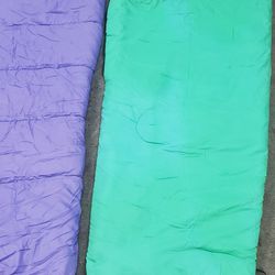 Sleep Bags -Mummy Sacks, Nylon and Tapered M/L