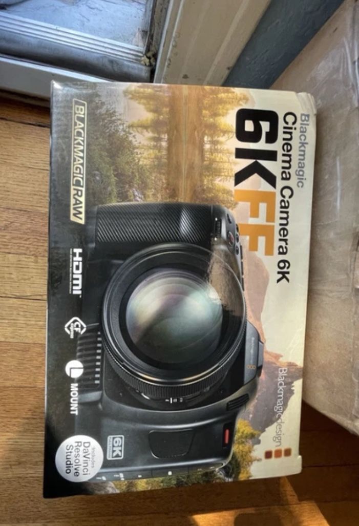 Brand New BlackMagic 6k Camera