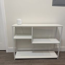 43.3'' Console Table,Entryway Table with Storage Shelves