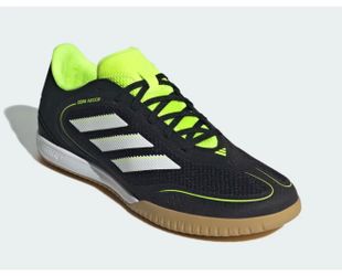 ADIDAS MEN'S COPA INDOOR COURT LEAGUE SOCCER SHOES BLACK