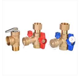 Brass Service Valves for Tankless Water Heaters