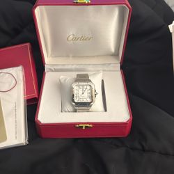 Cartier Santos Steel Auto Matic