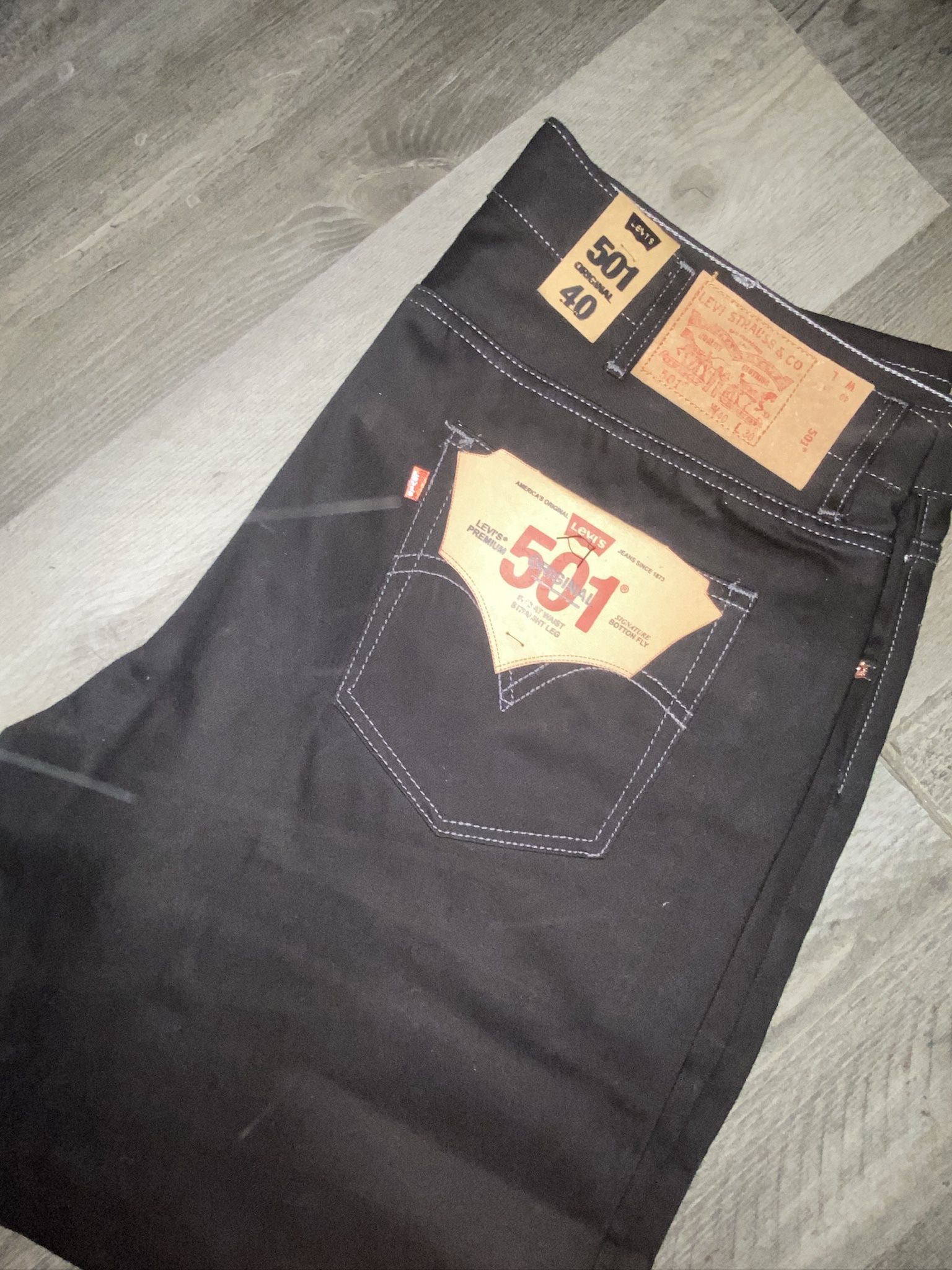levi’s 501s, 3 colors