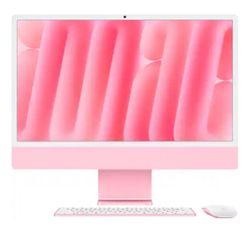 Apple - iMac 24-inch All-in-One - M4 chip - Built for Apple Intelligence - 8 Core CPU - 8 Core GPU - 16GB Memory - 256GB SSD - Pink