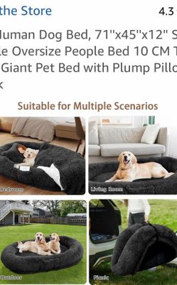 Human Size Dog Bed Brand New