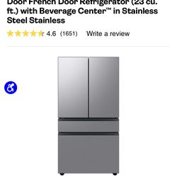 Samsung 4-Door French Door Refrigerator