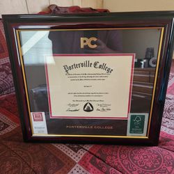Porterville College Grad Frame
