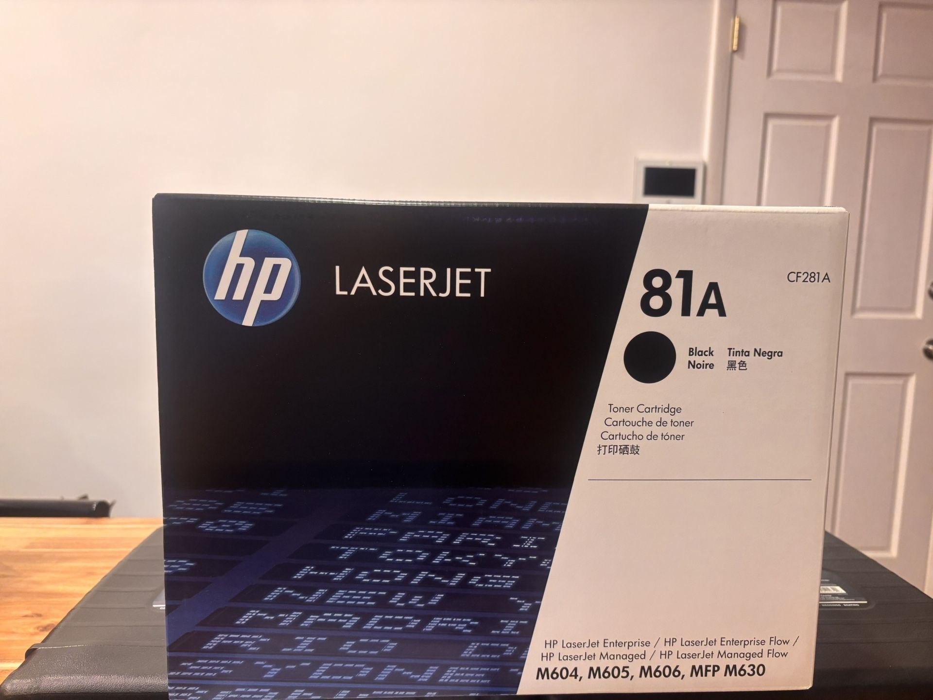 HP 81A Black Original LaserJet Toner Cartridge 