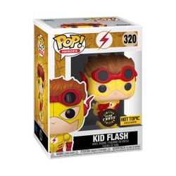 Funko Pop Kid Flash #320 Hot Topic Exclusive Glow Chase