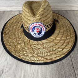 Team Logo Straw Hats$20