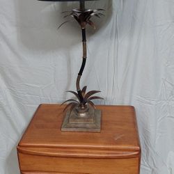 Vintage Palm Tree Lamp 