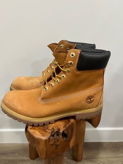 MENS TIMBERLAND 6-INCH PREMIUM WATERPROOF BOOTS Sz 9M