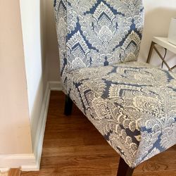 Ashley brand Navy Accent Chair 