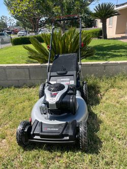 Murray 21 in. 140 cc Briggs and Stratton Walk Behind Gas Push Lawn Mower with Height Adjustment and with Mulch Bag