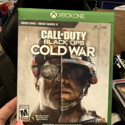 Call of Duty Black Ops Cold War Xbox One series x factory sealed