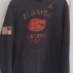 Nike Air Jordan Florida Gators Hoodie Size Large