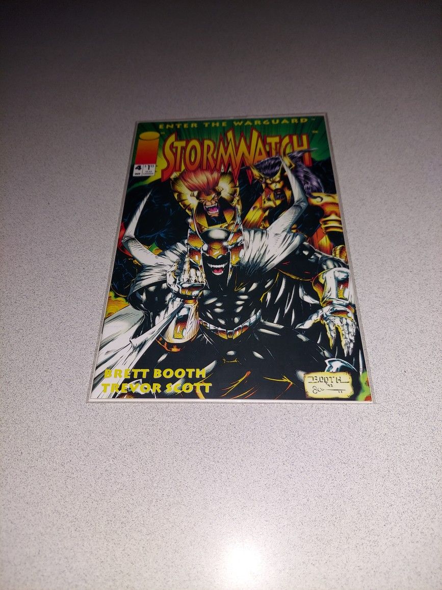 1993 STORMWATCH #4 COMIC BAGGED AND BOARDED