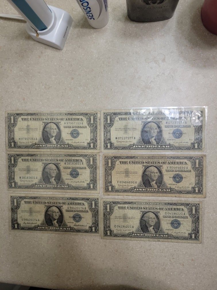 1957 $ Silver Certificates