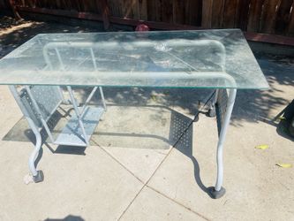 Glass Desk