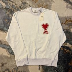 Ami Paris White Sweater