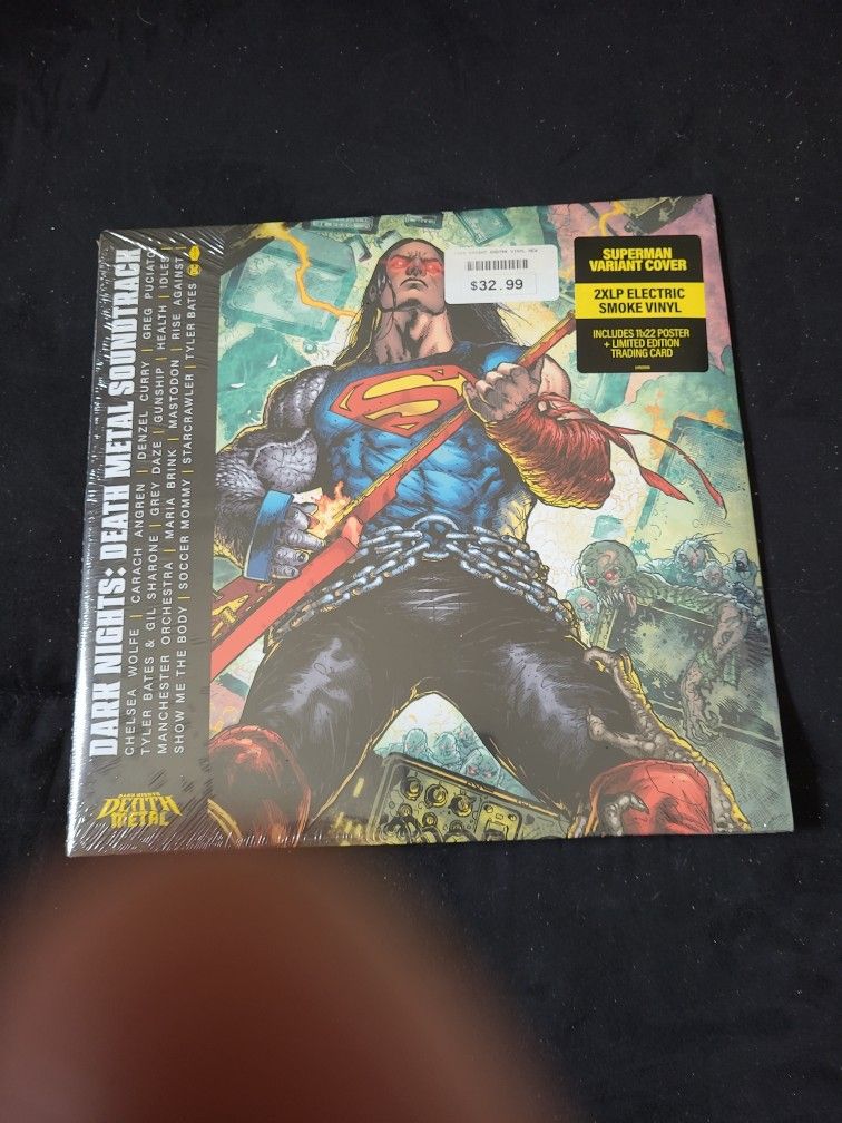 Dark Nights Death Metal Smoke Vinyl Soundtrack