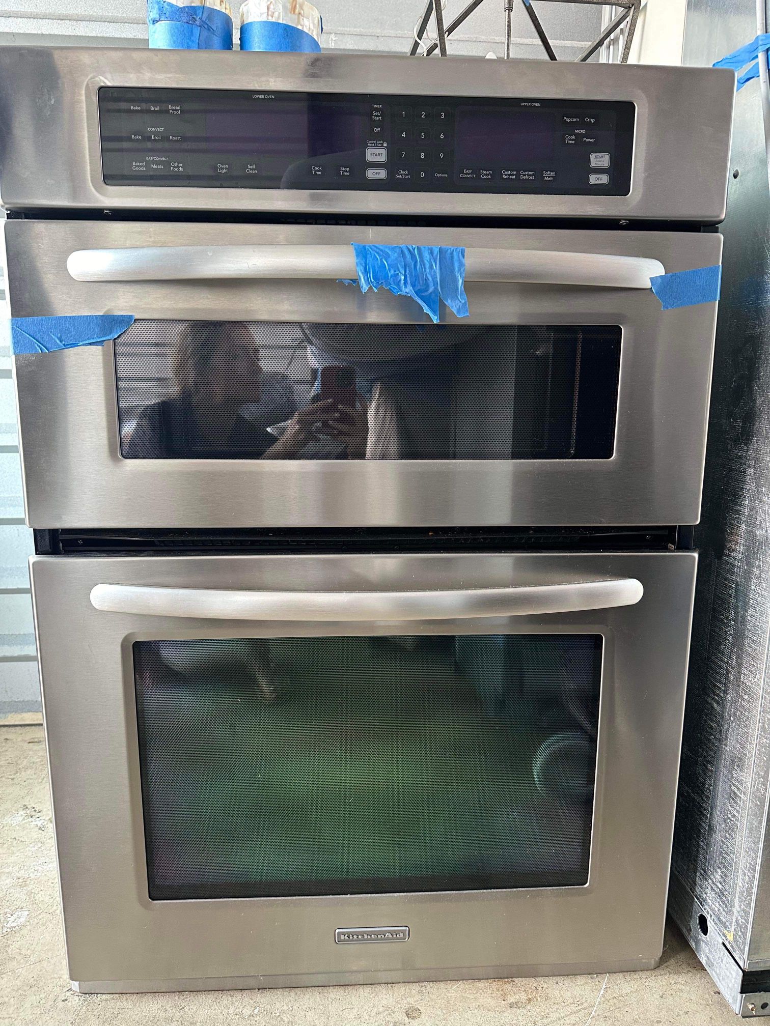 Stove With Microwave Together For Wall