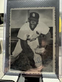1969 TOPPS DECKLE EDGE BOB Gibson Baseball Card no creases see pics