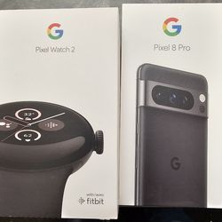 Pixel 8 Pro 128gb Unlock & Pixel Watch 2 Brand New