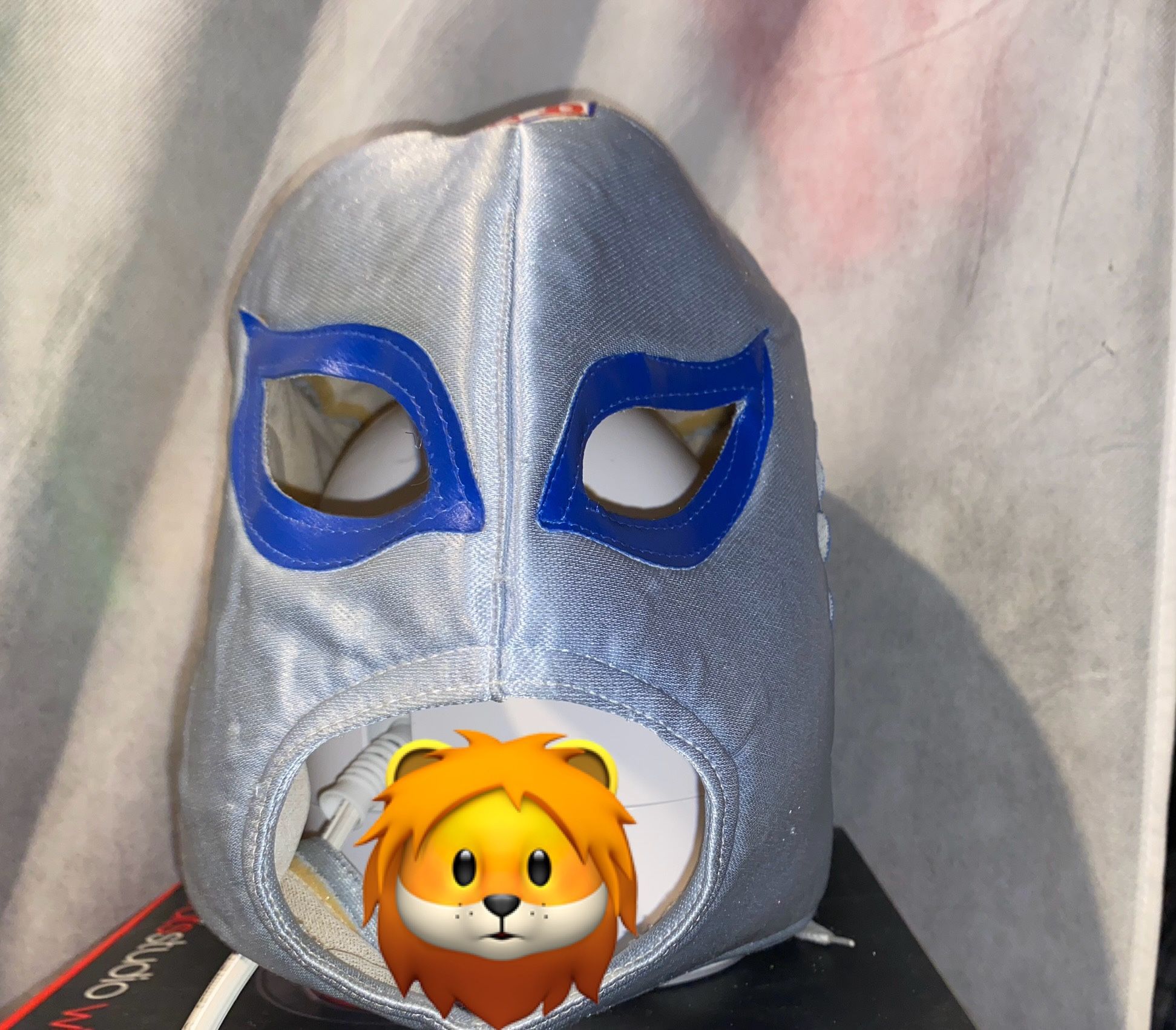 Detroit Lions Fan Wrestling Mask