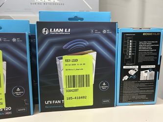 11x Lian Li UNI FAN TL Wireless White - 8x120mm + 3x140mm - Complete Set
