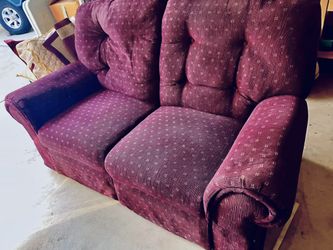 Free Recliner Rocker Love Seat
