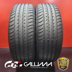 Set of 2 Tires LikeNEW Goodyear Eagle NCT5 EMT ROF 255/50R21 No Repairs #94619