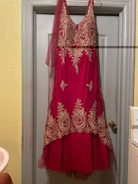 Red Dress  & Accessories