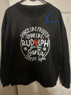 Christmas Graphic Crewneck Sweatshirt 4XL