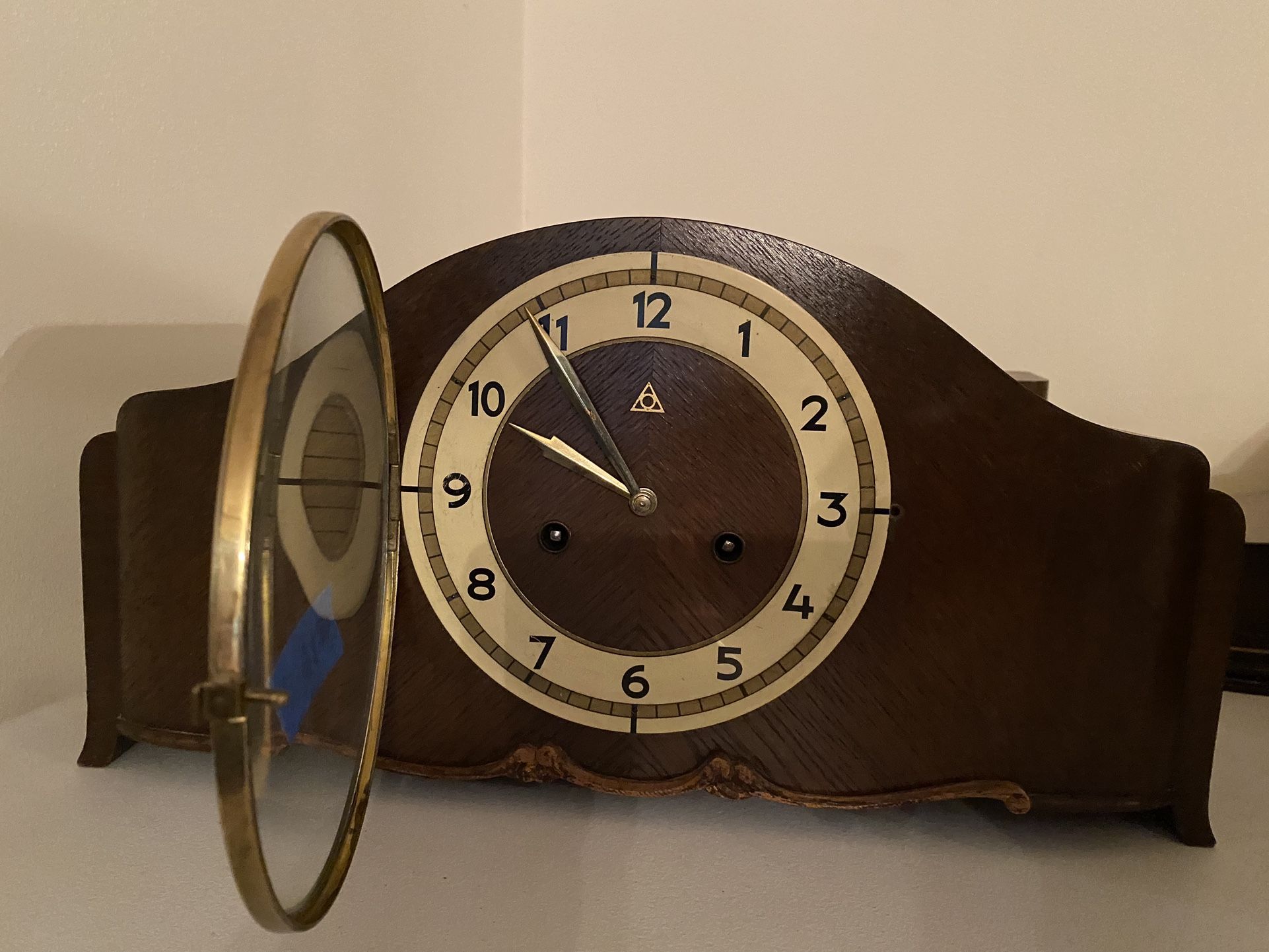Antique German Mantel Clock