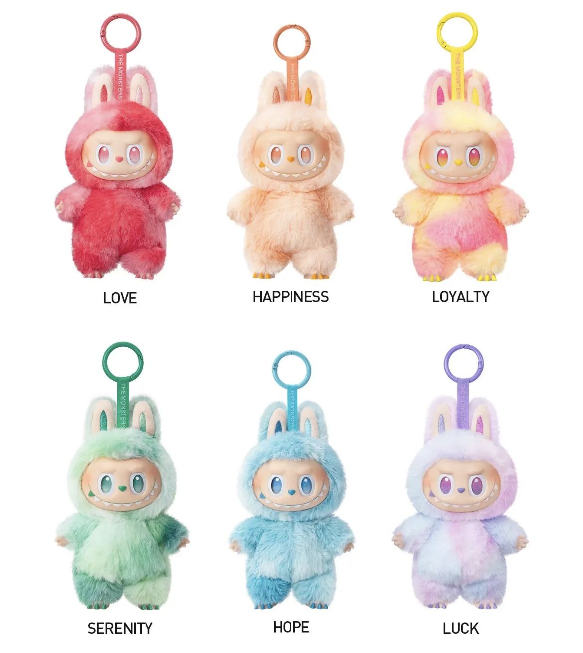 POP MART THE MONSTERS Big into Energy Series-Vinyl Plush Pendant Blind Box