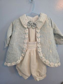 Traje de Bautizo estilo principe 2T