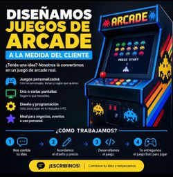Diseñamos juegos de Arcade