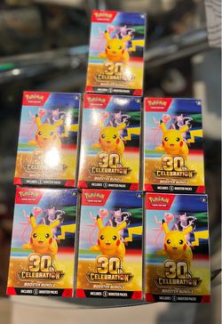 Pokémon 30th Celebration Booster Bundles