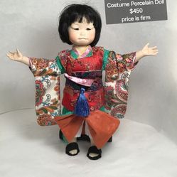 Yolonda Bello Jasmine Japanese Geisha Costume Porcelain Doll