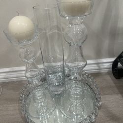 Glass Candle Holder Decoration