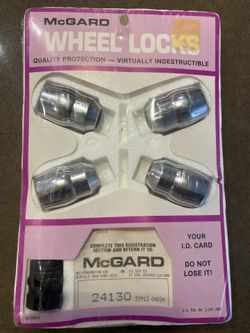 McGard Wheel Locks 24130 1/2-20 New!