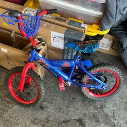 Kids Spider-Man Bike