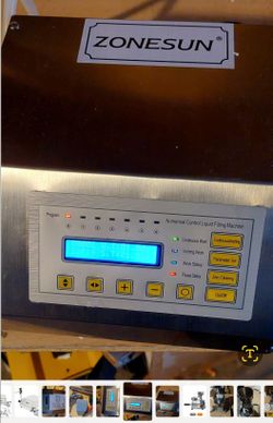 CGOLDENWALL GFK-160 Digital Control Pump Drink Water Liquid Filling Machine 110V/220V