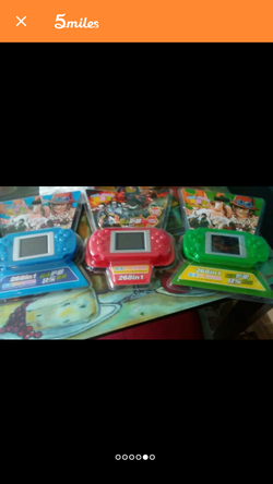 Portable game player