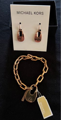 Michael Kors Bracelet & Earrings
