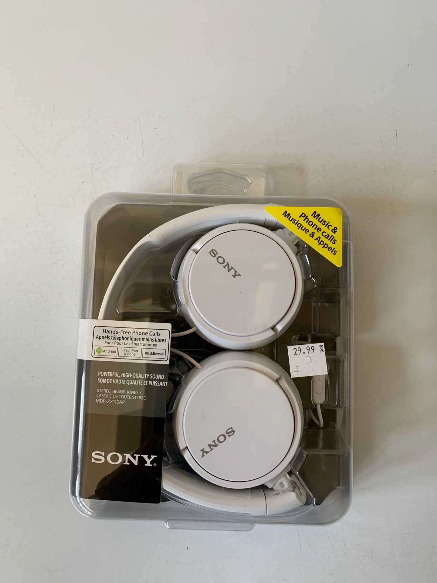 Sony Headphone & Microphone Headset - New in Retail